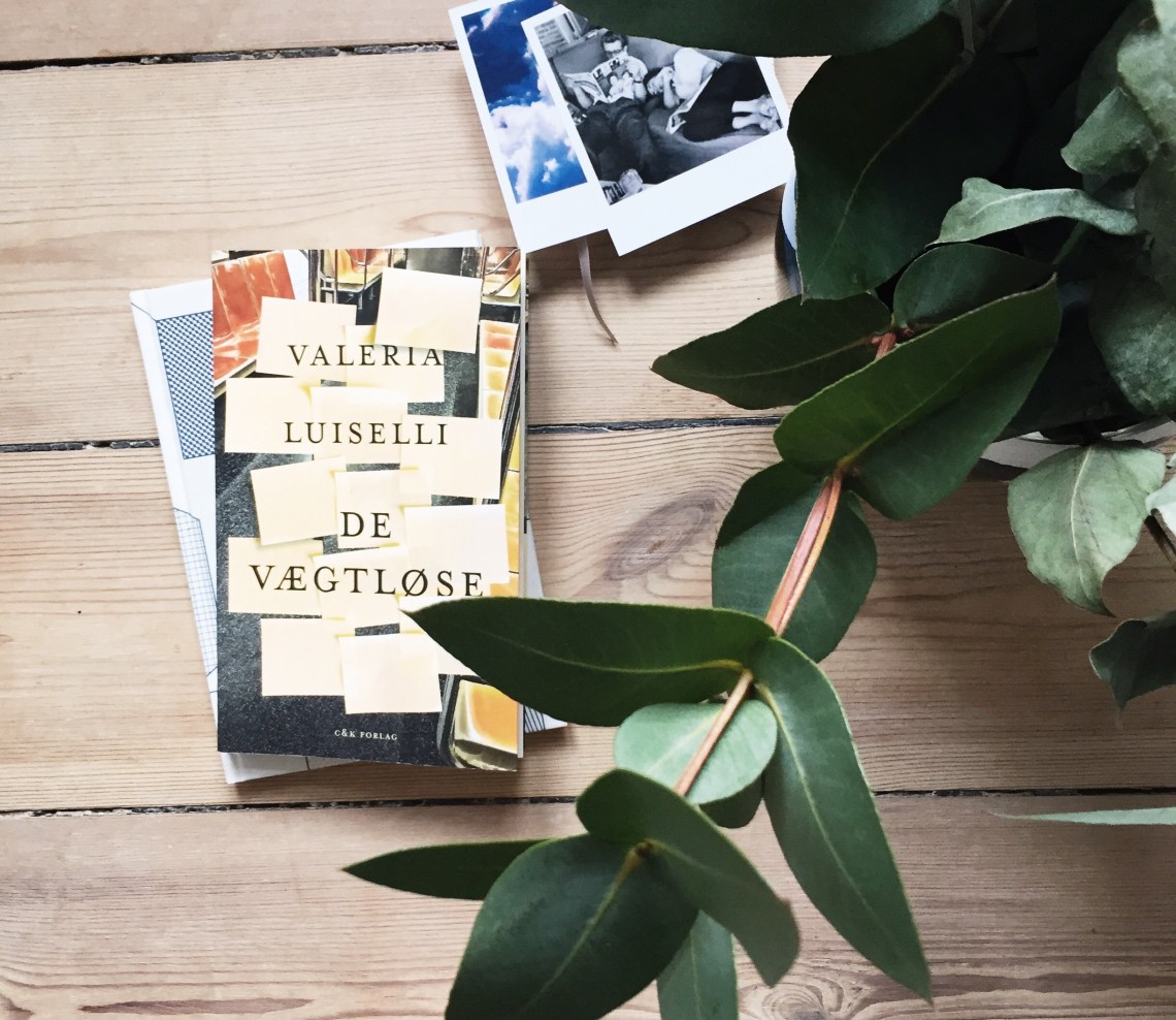 Dette er et billede af bogen De vægtløse, der er skrevet af forfatteren Valeria Luiselli