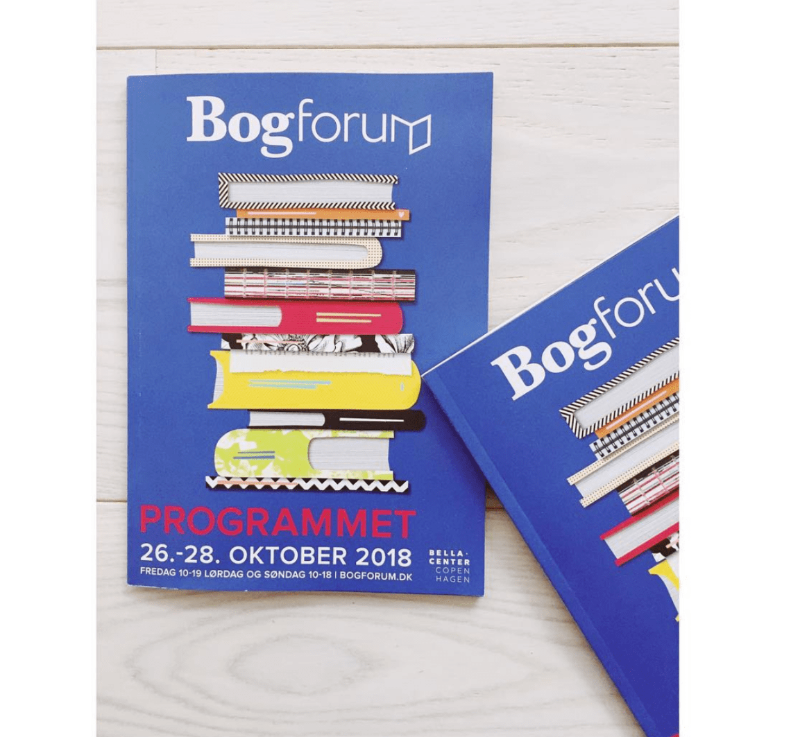 Bogforum 2018 Bogblogger Bøger på stribe