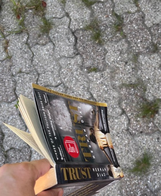 Photo of the book Trust by Hernan Diaz